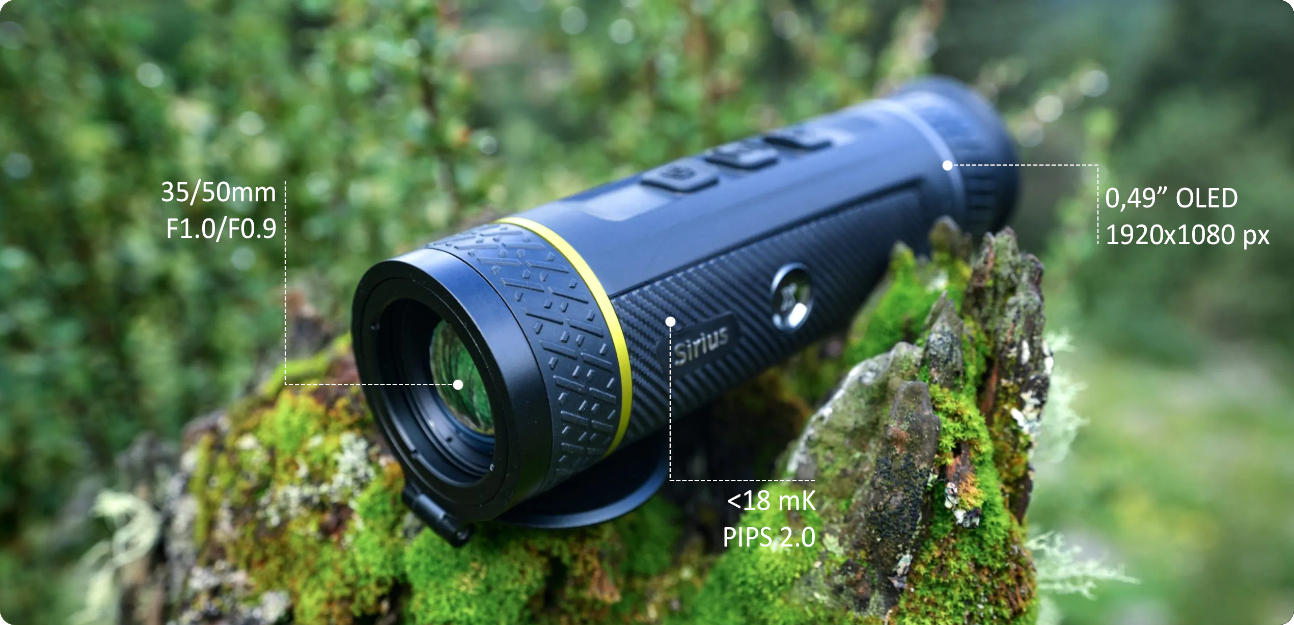Pixfra Sirius S435 - Monokular termowizyjny - PanLasu.pl